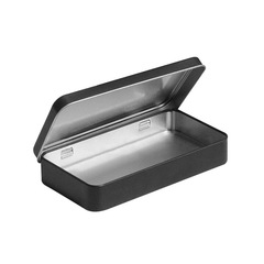 Iron Box Ginseng Empty Box E-Jiao Pills Packaging Flip Cover Compass Medicine Capsule Floss Wound Patch Box