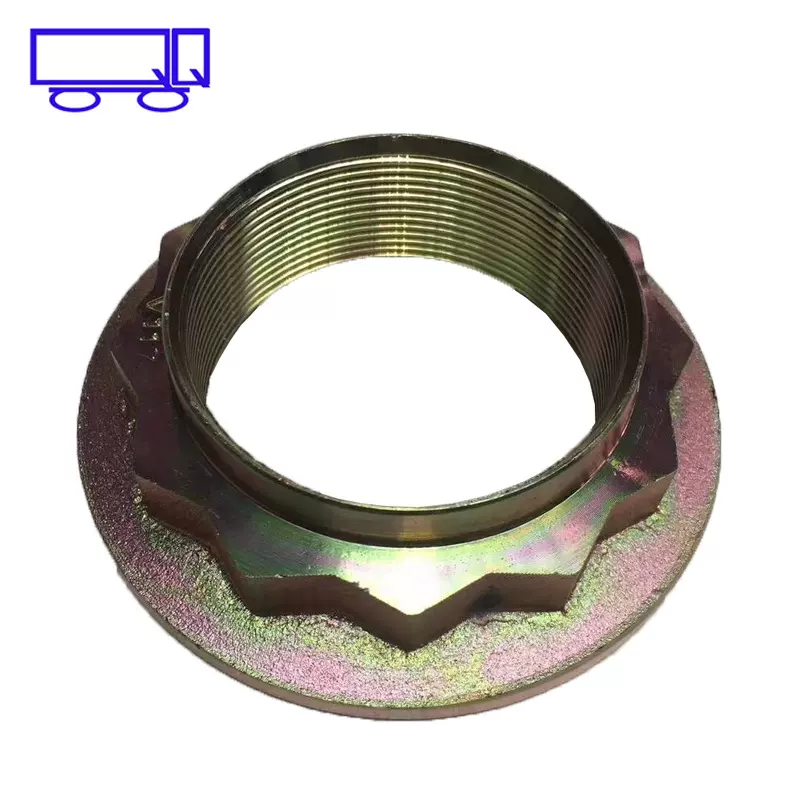 适用于解放奥威传动轴角齿螺母 奥威减速器差壳总成角齿锁紧螺母