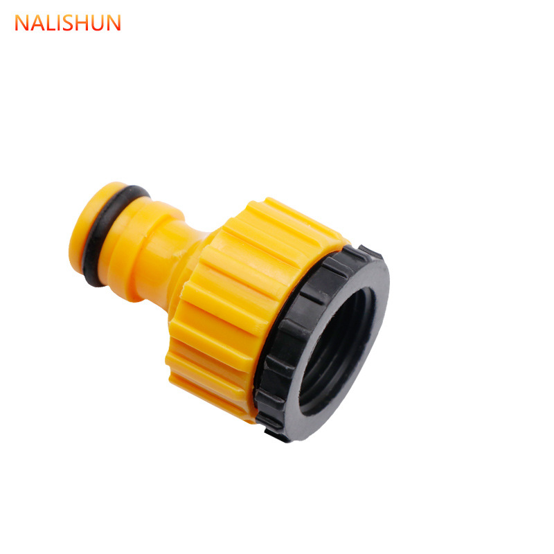 Accesorios de pistola de agua de lavado de coches 3/4 puntos 6 tubería dividida grifo rápido conector universal reparación parada de conexión de agua lavadora