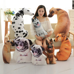 クリエイティブシミュレーション3d立体抱き枕猫犬ぬいぐるみ子供プレゼント誕生日プレゼント人形