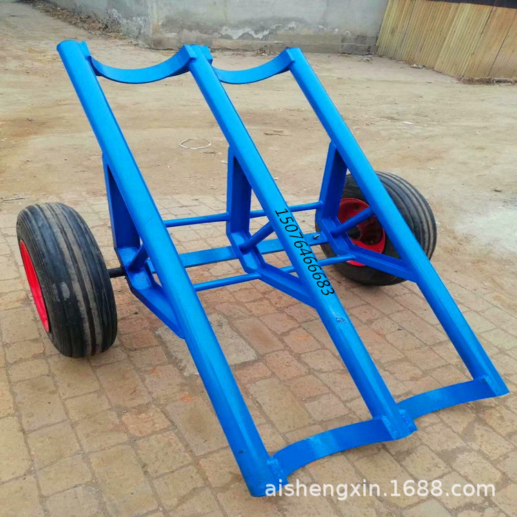 电力施工电线杆炮车 拉杆车 拖杆车 单双杆电杆运杆车 运杆车