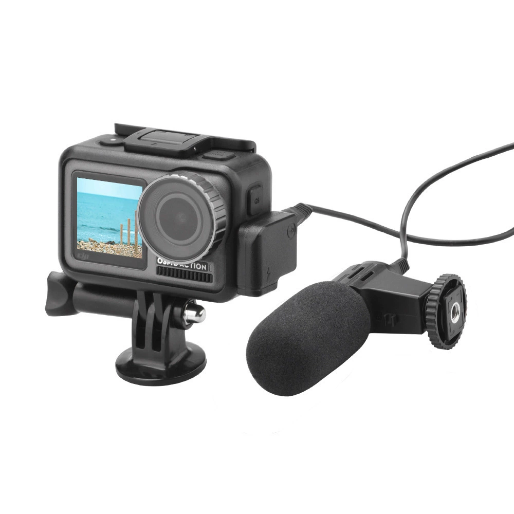 Совместимая камера DJI, микрофон с аксессуарами, 3,5 мм
