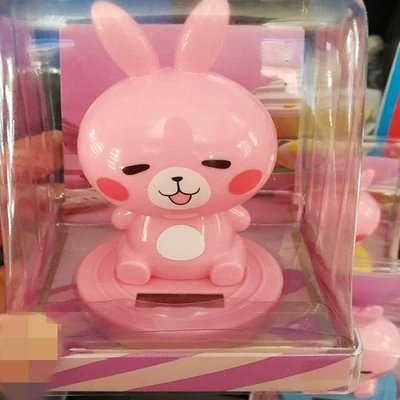 Car ornaments | Doll Ornament - corny-rabbit-pink-bottom