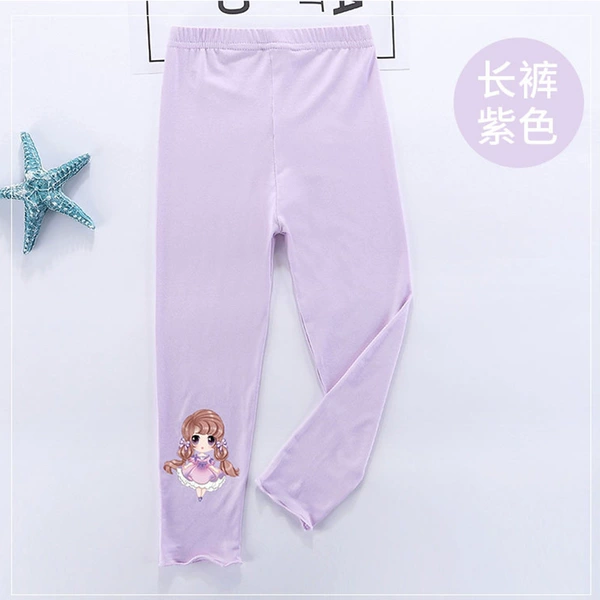 Leggings, purple trousers