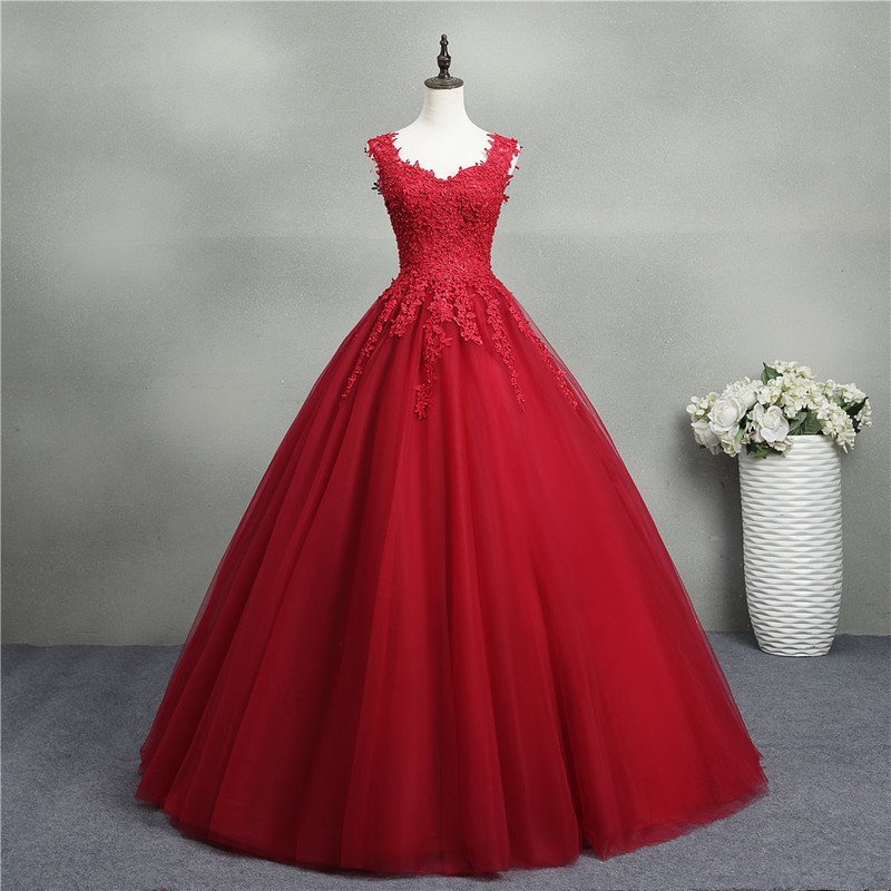 Wedding Dress 2026 New Style Red Tulle Bride Princess Dreamy Flower Bud V-Neck Spring Long Train Puffy Skirt for Women Wedding Dress 2026 New Style Red Tulle Bride Princess Dreamy Flower Bud V-Neck Spring Long Train Puffy Skirt for Women