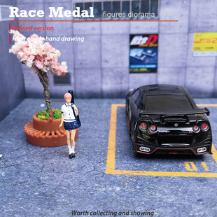 RM��ż1:64܇ģMINIˇ�gŮ��������Ů��С�ˈ���1/64΢���zӰģ��