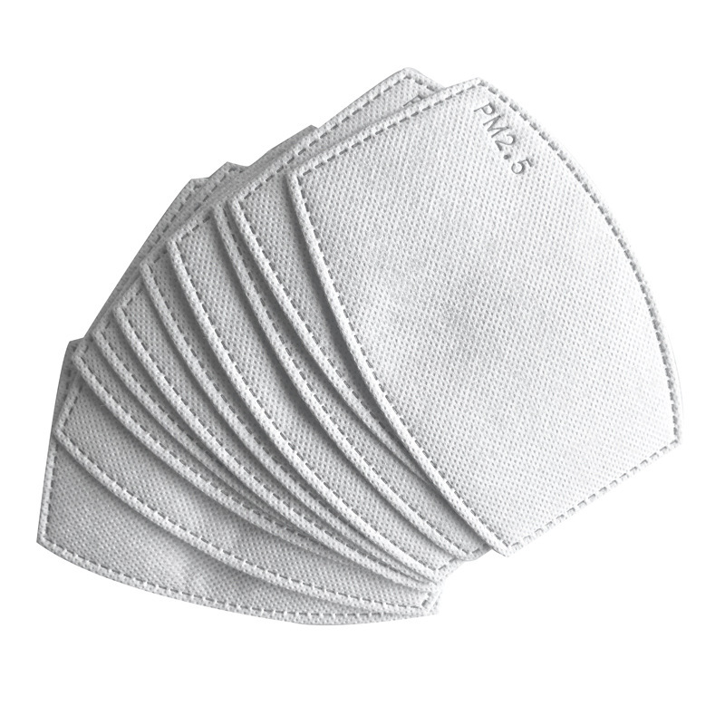 滤片口罩 无纺布滤片 活性炭pm2.5过滤片 口罩垫片 口罩滤芯套装