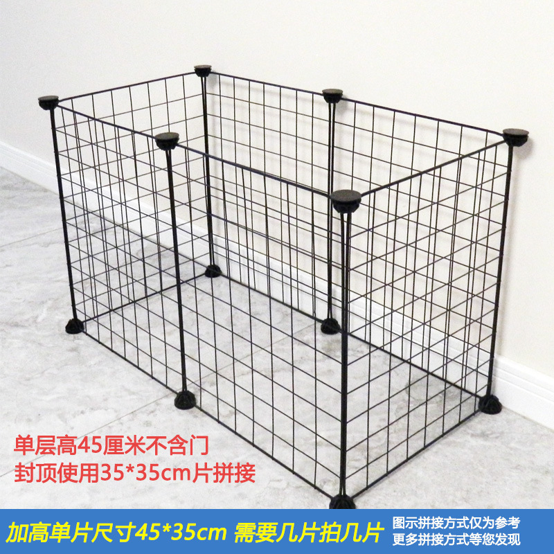 Transfronterizo especial para perro pequeño cachorro valla ensamblaje de empalme jaula de gato Teddy PET CAT valla de aislamiento valla Generación de pelo