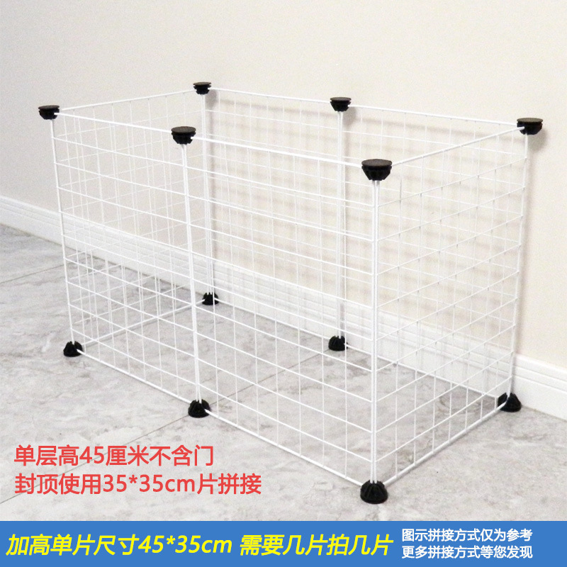 Transfronterizo especial para perro pequeño cachorro valla ensamblaje de empalme jaula de gato Teddy PET CAT valla de aislamiento valla Generación de pelo