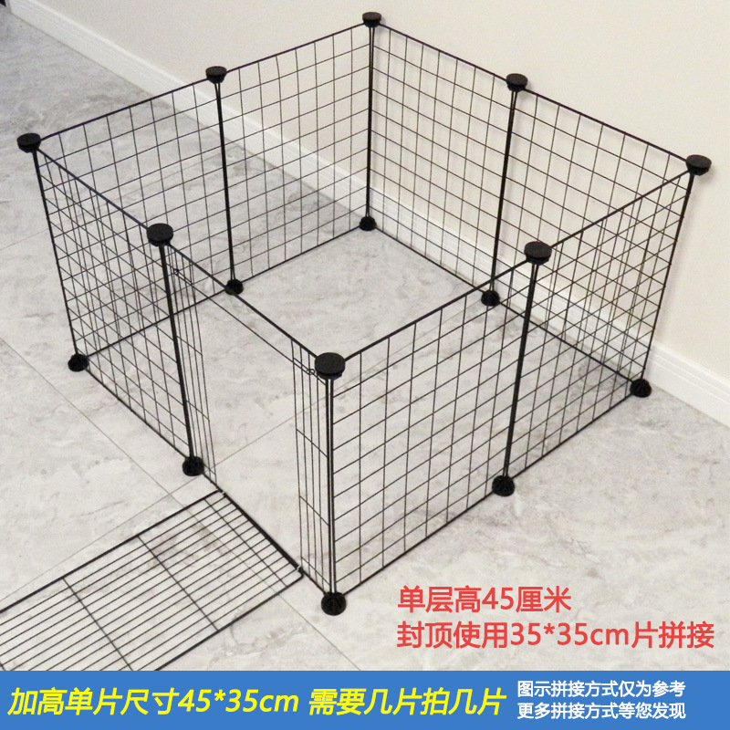 Transfronterizo especial para perro pequeño cachorro valla ensamblaje de empalme jaula de gato Teddy PET CAT valla de aislamiento valla Generación de pelo