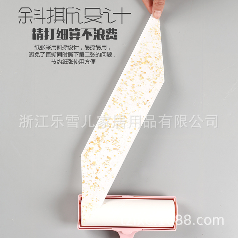 Lecher removedor de pelusa rodillo desgarrable removedor de polvo removedor de pelo para mascotas ropa removedor de pelo rollo de papel de reemplazo