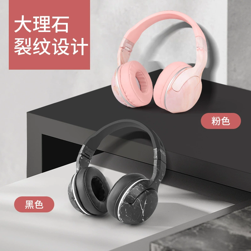 Накладные Bluetooth-наушники, True Wireless, спортивные, для компьютера и мобильного телефона, универсальные для игр и музыки, складные стереонаушники