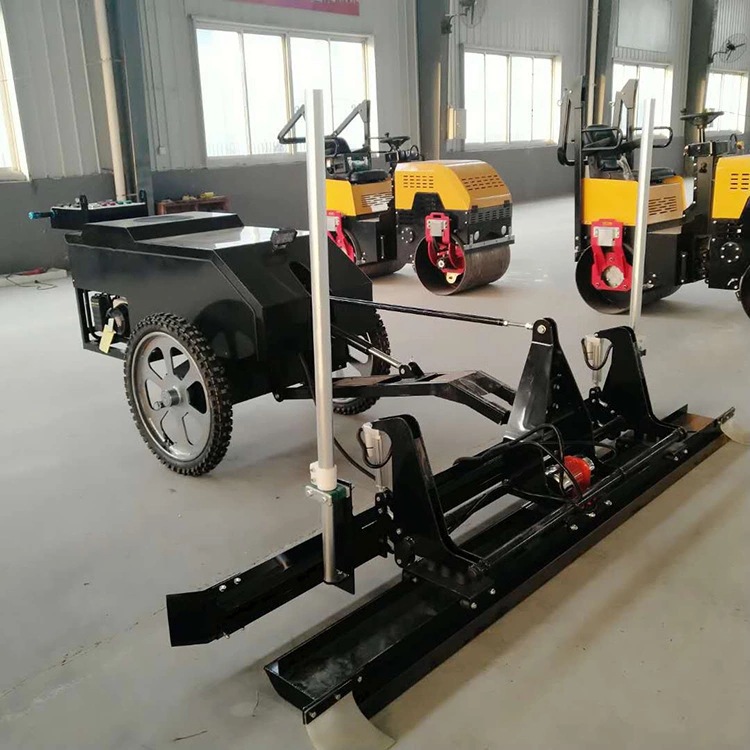 手扶两轮激光整平机四轮座驾激光整平机 厂房激光摊铺机直供