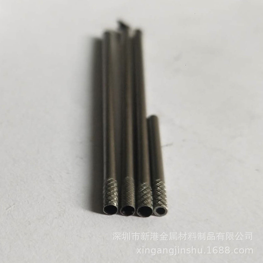 304不锈钢毛细管 电子烟管激光切割 倒角 缩口翻边 磨尖铣槽