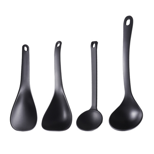 Alloy spoon, rice spoon, soup spoon, non-stick pot, rice shovel, porridge spoon, deepened spoon head, resistant to high temperature, resistant to falling, not easy to deform, multiple specifications