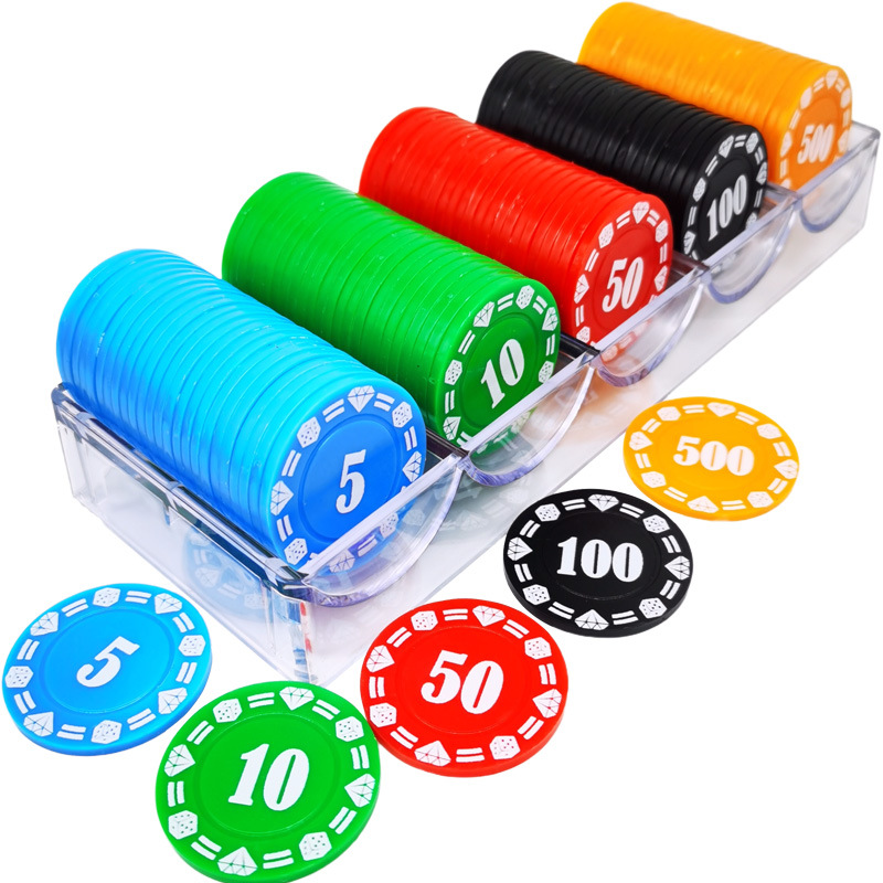 Chips de dinero baijiale chips de plástico TARJETA DE Macao fichas sala de ajedrez dedicado sala de Mahjong fichas de diamantes al por mayor