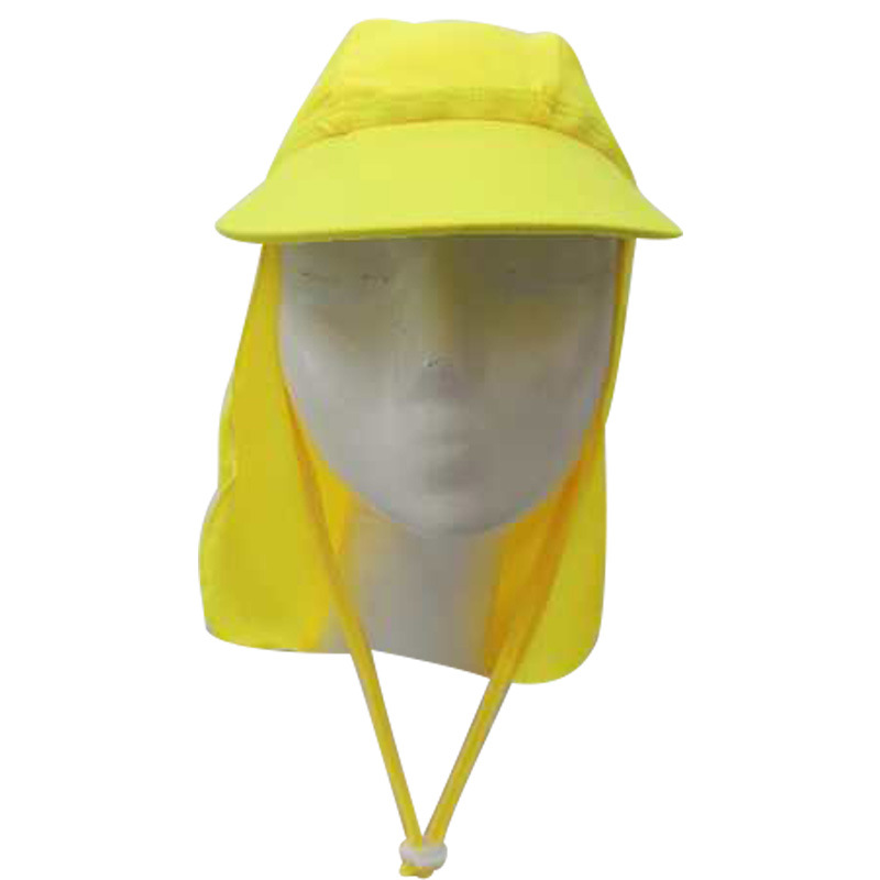 Niños y niñas protección solar gorro de natación playa juego cuello protección sombrero para el sol gorro de natación protección para los oídos sombrero de tela sombrero para el sol