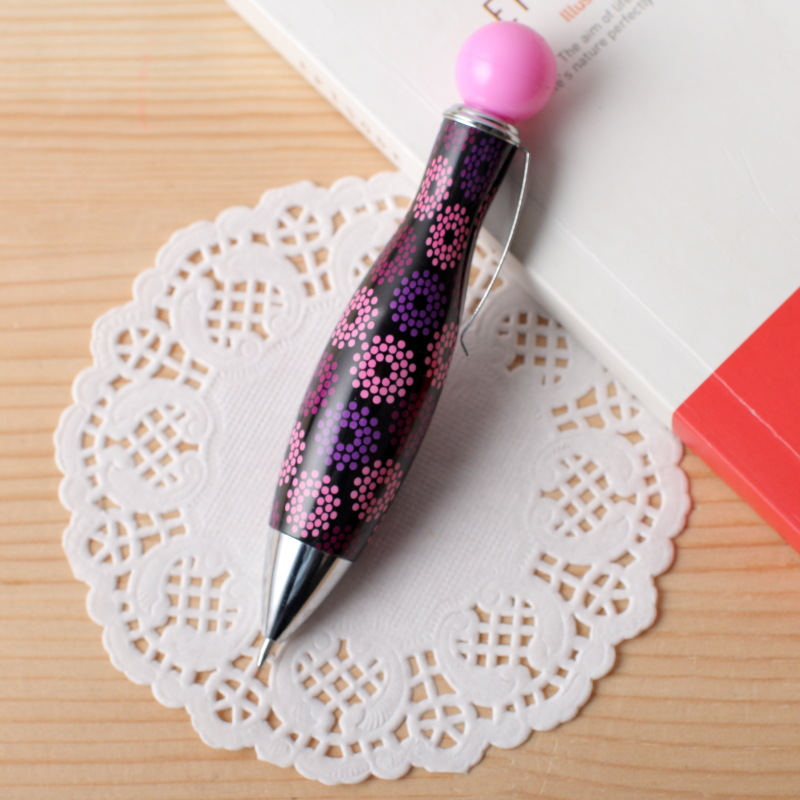 Bolígrafo gordo torcido corto del Boliche al por mayor bolígrafo del regalo del estudiante de la escuela primaria