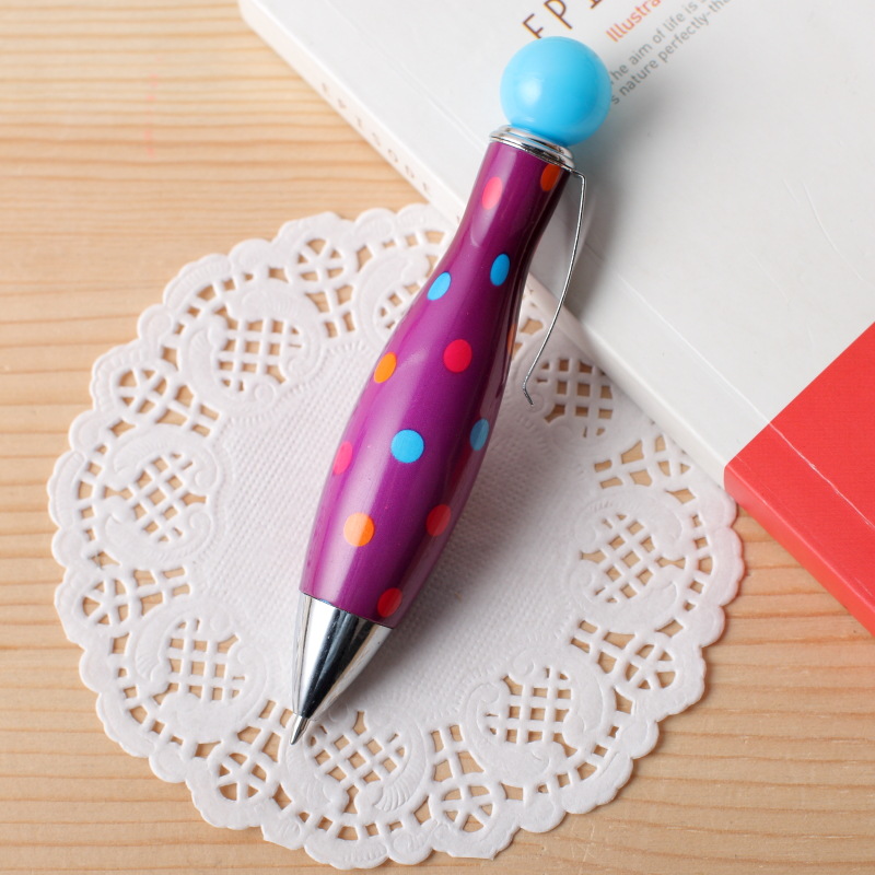 Bolígrafo gordo torcido corto del Boliche al por mayor bolígrafo del regalo del estudiante de la escuela primaria