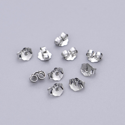 S925 silver ear plugs and ear plugs. Naked ear stud buckles can be freely matched with ear sticks. Pure silver ear plugs and ear plugs wholesale.