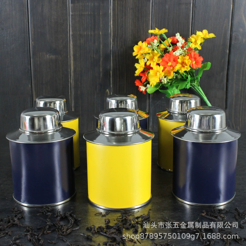 Источник фабрики из нержавеющей стали чайные банки портативные дорожные Герметичные банки для хранения влагостойкие кофейные банки с крышкой