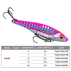 松瑞漁具 鐳射震動逗逗VIB路亞餌 淡水海釣仿真假餌