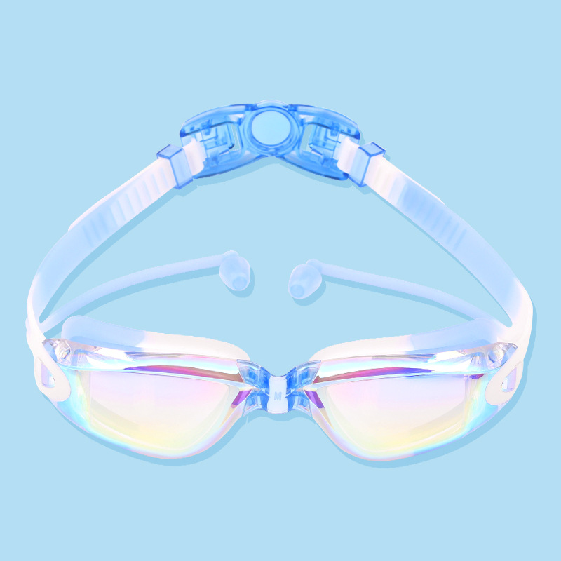 Color -plated blue white