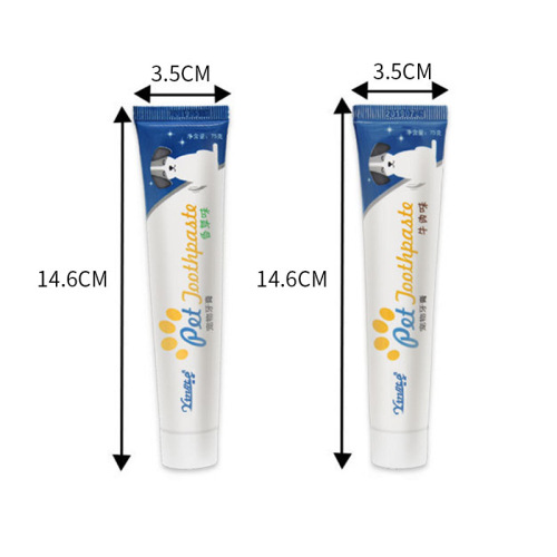Cat toothbrush and toothpaste set for pets, dogs and cats, small dog bad breath removal and calculus cleaning supplies