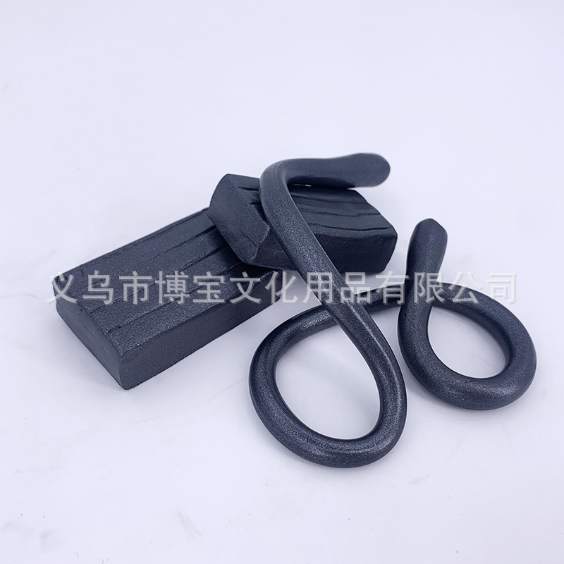 Clay manufacturer DMO children soft clay earrings DIY toy 50g square pearl color special color clay