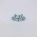 高强度GB2672内六角圆头机螺钉M3M4-M8蓝白锌8.8级盘头内梅花螺丝