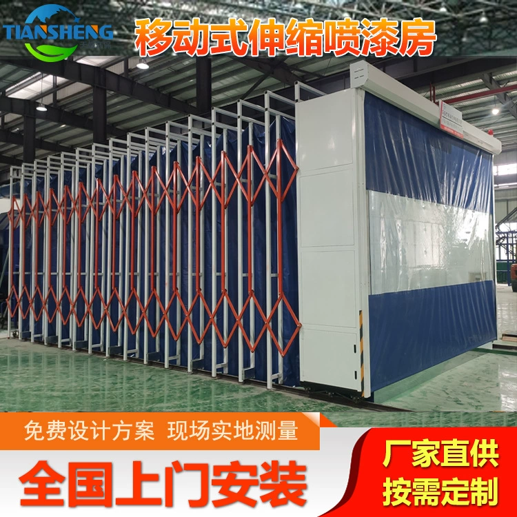 Производитель поставляет крупное безпыльное шлифовальное и экологически чистое оборудование, полностью автоматическую мобильную телескопическую камеру для распыления краски влажным и сухим способом.