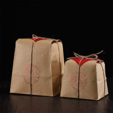 半斤一斤装通用密封铝箔袋牛皮纸铝箔内袋锡箔纸茶叶梯形包装袋