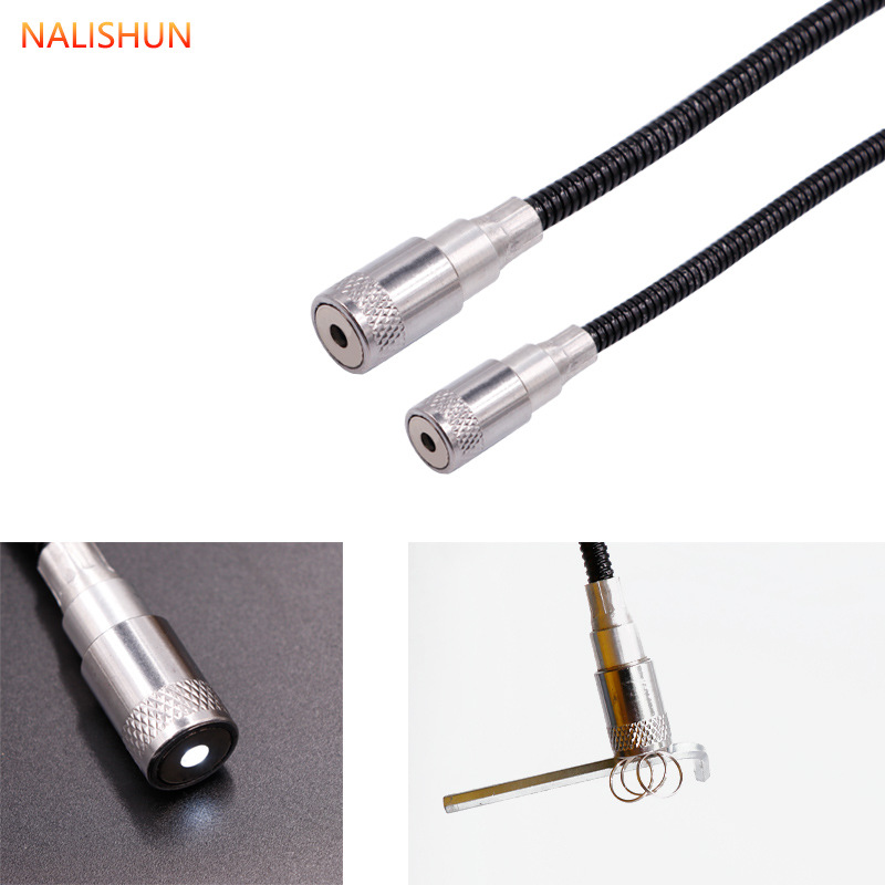 Varilla de succión de imán fuerte varilla de succión flexible herramienta de reparación de automóviles dispositivo de recogida varilla de succión de tornillo con varilla de succión ligera