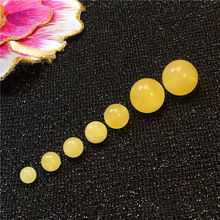 天然原矿俄料白花蜜蜜蜡单株配珠配饰无烤色无优化蜜蜡散珠批发