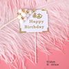 Baking decorative large double -layer hairball dear little fairy little prince cake 插 birthday cake plug -in