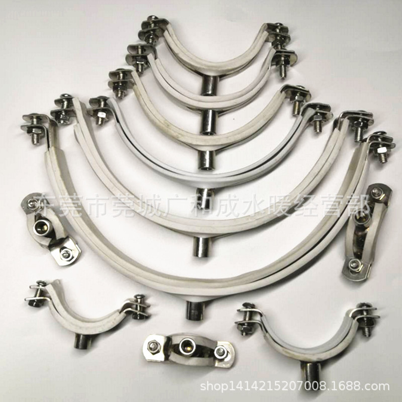 生产批发不锈钢螺母吊码丝杆吊码不锈钢包胶管码