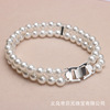 Fashionable bead bracelet from pearl, jewelry, Japanese and Korean, wholesale