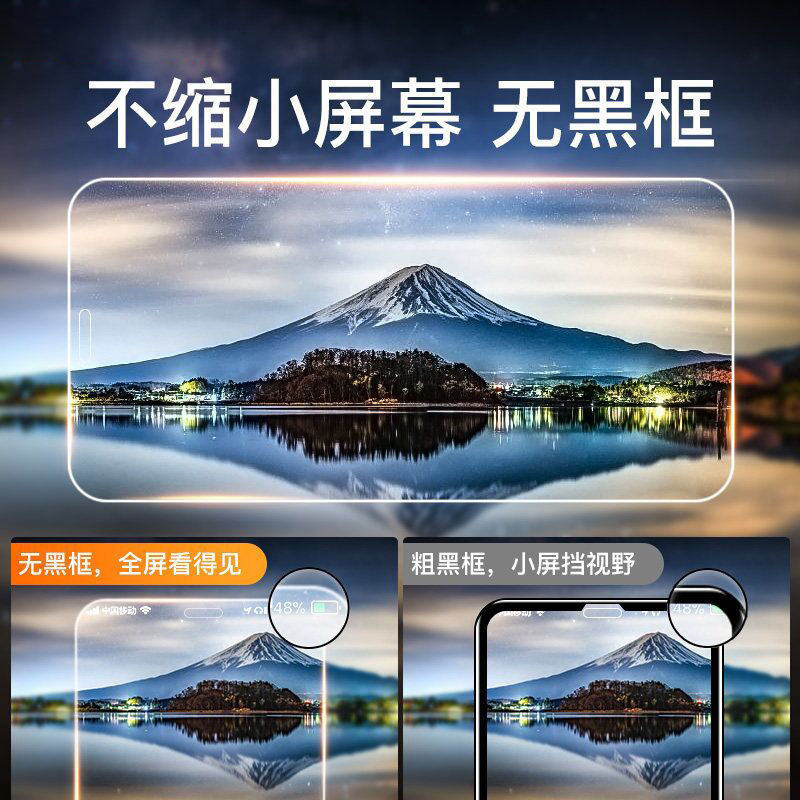 Aplicable a Apple 15 película templada iPhone16 pantalla completa 13promax película para teléfono móvil xsmax HD 14 película para teléfono móvil