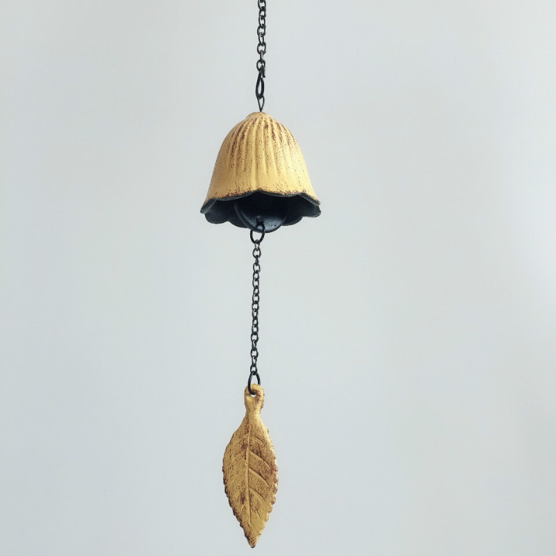 단일 잎 벨 (노란색)