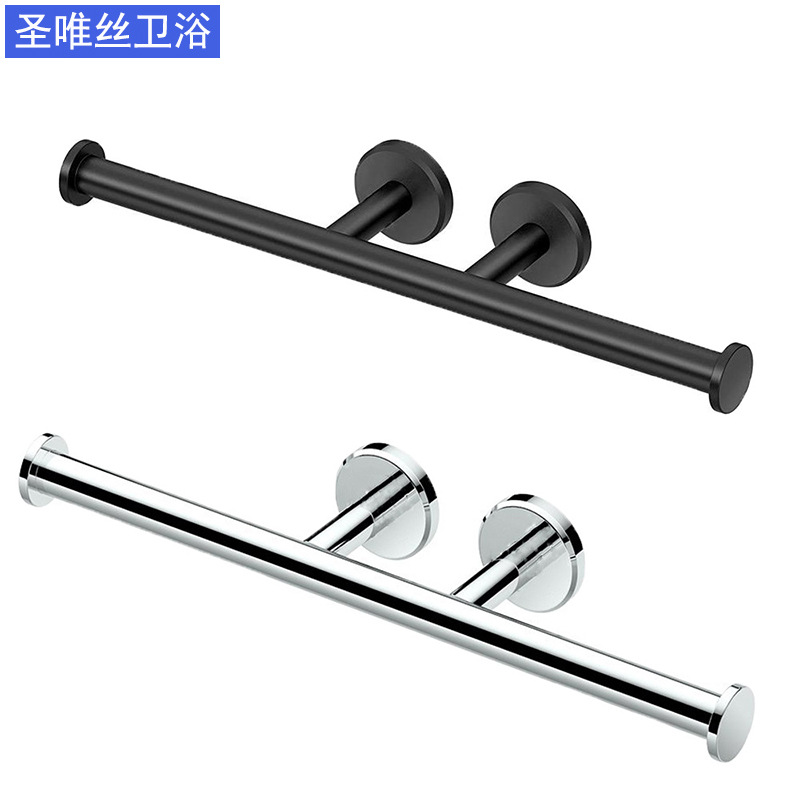 Stainless steel toilet wall hanging toilet double roll tissue holder toilet paper holder toilet paper holder double roll paper holder tissue holder