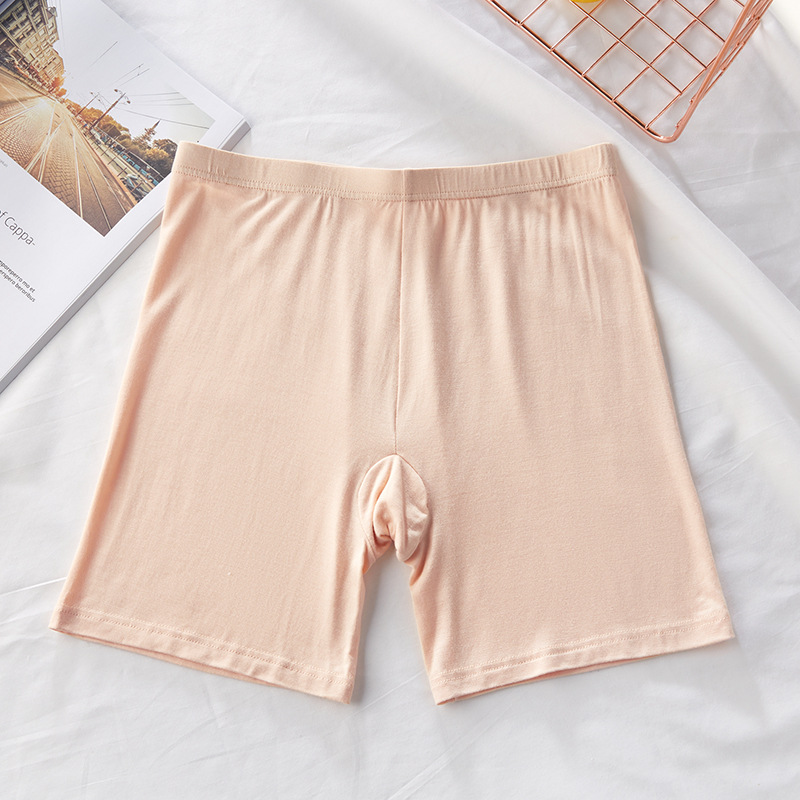 Polainas de encaje modal para mujer pantalones de seguridad anti-exposición más pantalones cortos de tamaño pantalones de seguro verano manmeijiao