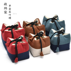 茶具紫砂壺收納布袋鐵銀壺茶壺收納布包茶葉罐收納布袋子定logo制