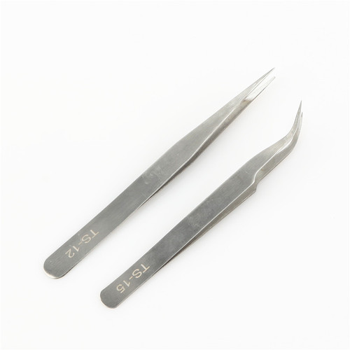Thickened tweezers, stainless steel bird's nest hair picking tools, three-piece set, artifact clip, hair clip, filter filter set wholesale