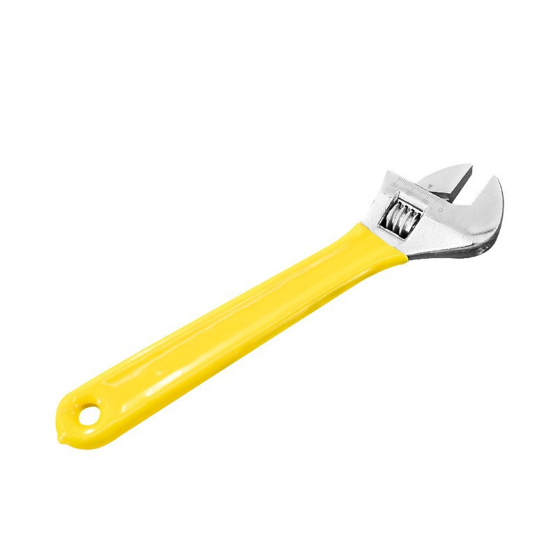 Llave móvil forjada galvanizada PVC plástico completo 8 pulgadas placa móvil mano pegada llave móvil portátil