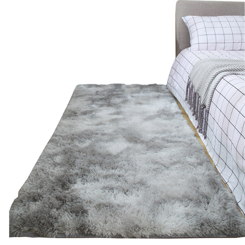 Manufacturer wholesale tie-dye carpet, bedroom bedside blanket, Nordic ins style plush blanket, thick cushion, living room coffee table blanket