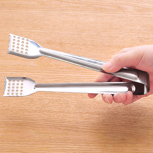 Factory direct-selling stainless steel food clips, extended baking bread clips, steak clips, barbecue clips, thickened anti-scalding clips