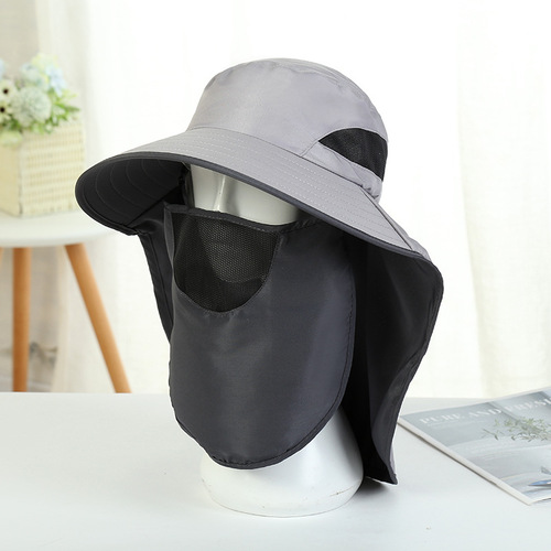Summer Sun Hat Outdoor Hiking Hat Men Fisherman Hat Face Covering Sun Protection Hat Fishing Hat Hat Wholesale