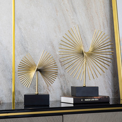 北歐飛鷹客廳金屬工藝品擺設簡約茶几酒櫃擺件玄關電視櫃家裝飾品