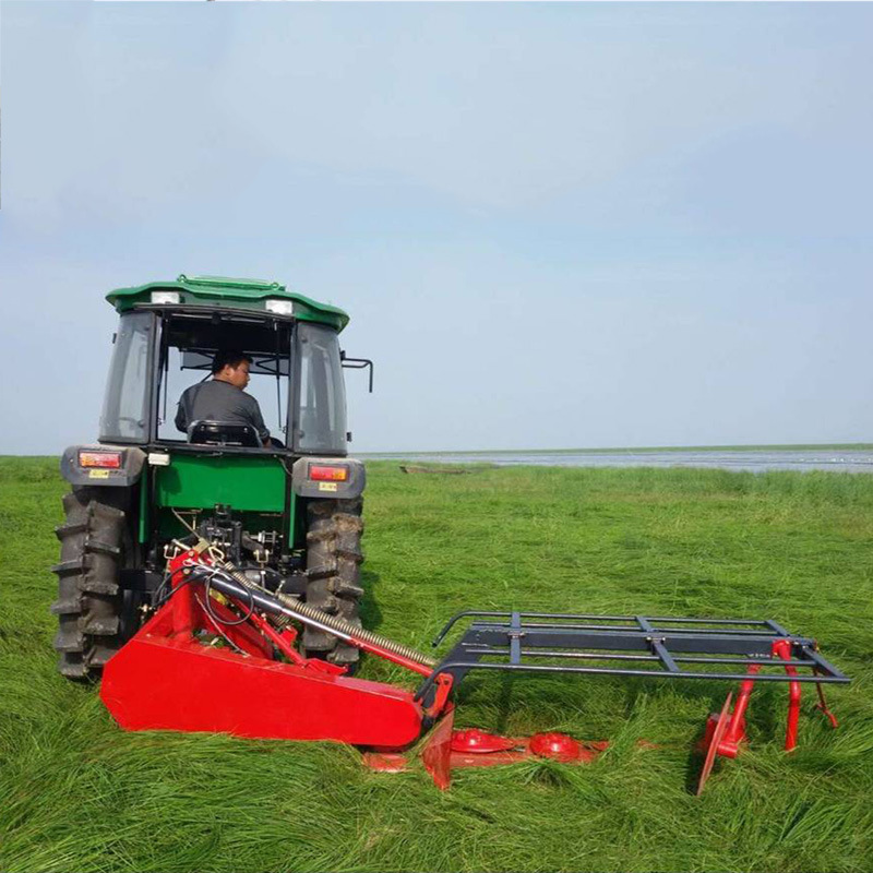 新疆内蒙古拖拉机后置圆盘割草机打草机牧草收获机牧草收割机