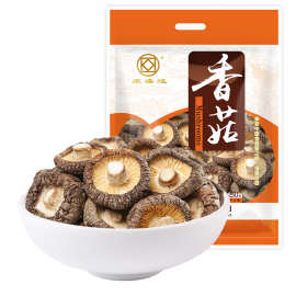 古田干香菇干货250g冬菇珍珠菇肉厚无根干蘑菇菌菇散装农产品批发